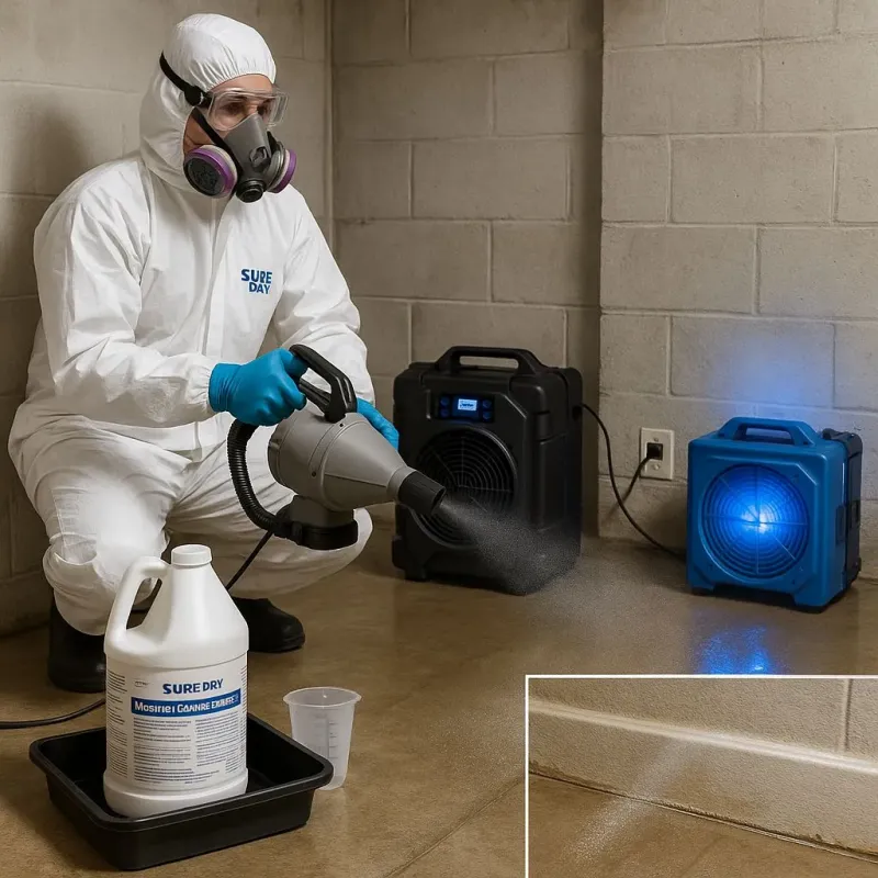 Sanitization and Odor Removal process in Camden, AR