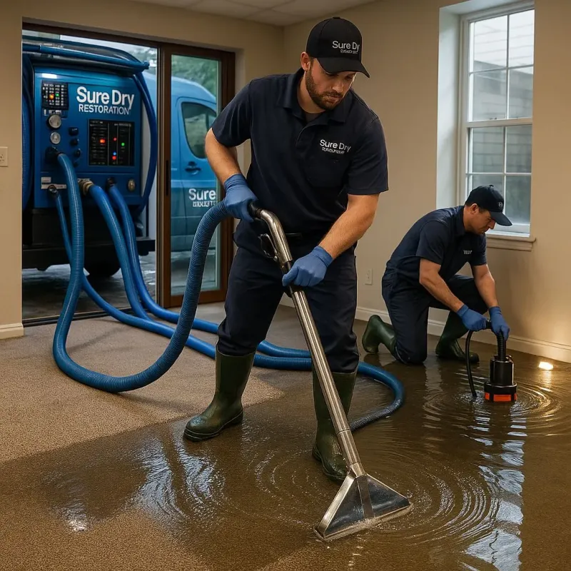 Water Extraction and Removal process in Camden, AR